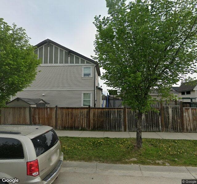 Street view of 1395 New Brighton Drive SE, Calgary