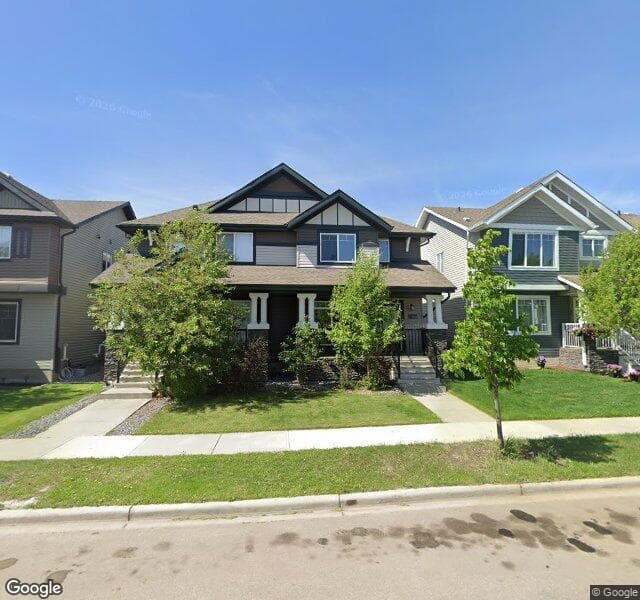 Street view of 17068 38 Street NW, Edmonton