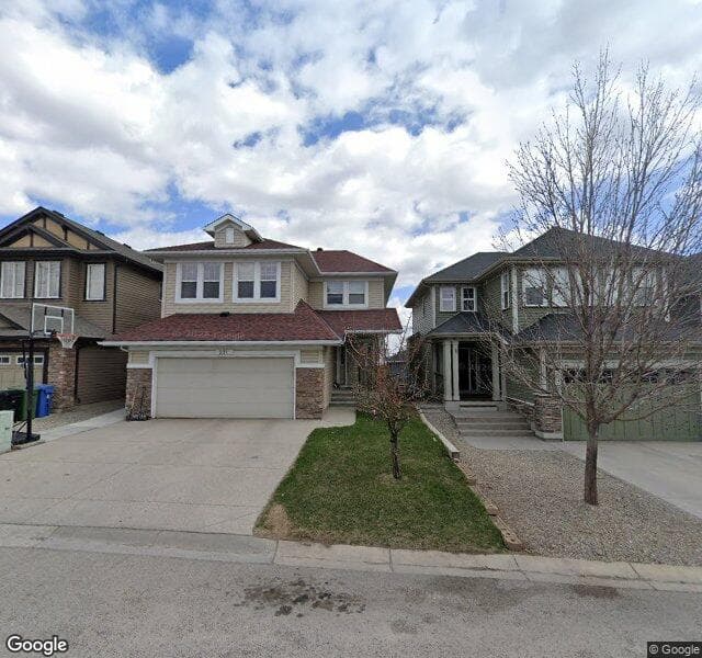 Street view of 221 Evanspark Circle NW, Calgary