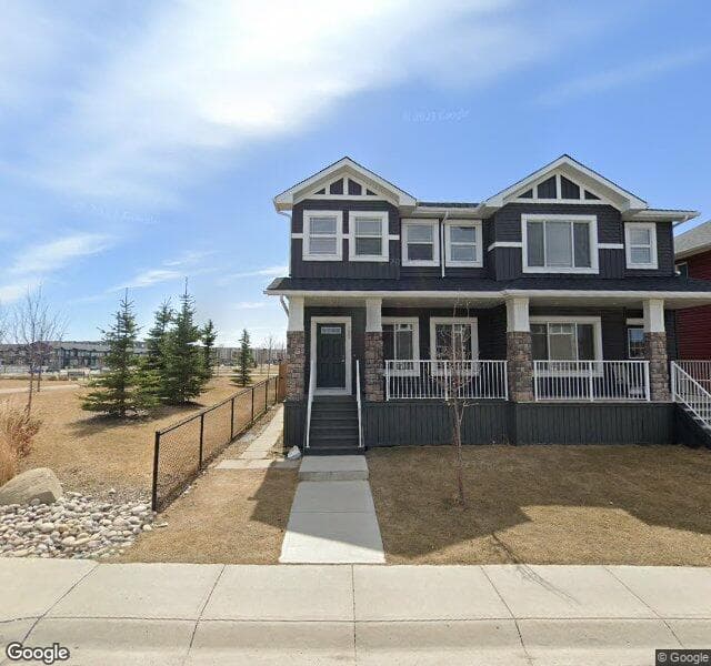 Street view of 105 Redstone Common NE, Calgary