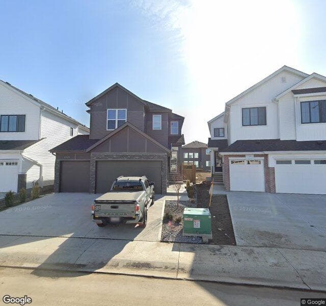 Street view of 17119 3 Street NW, Edmonton