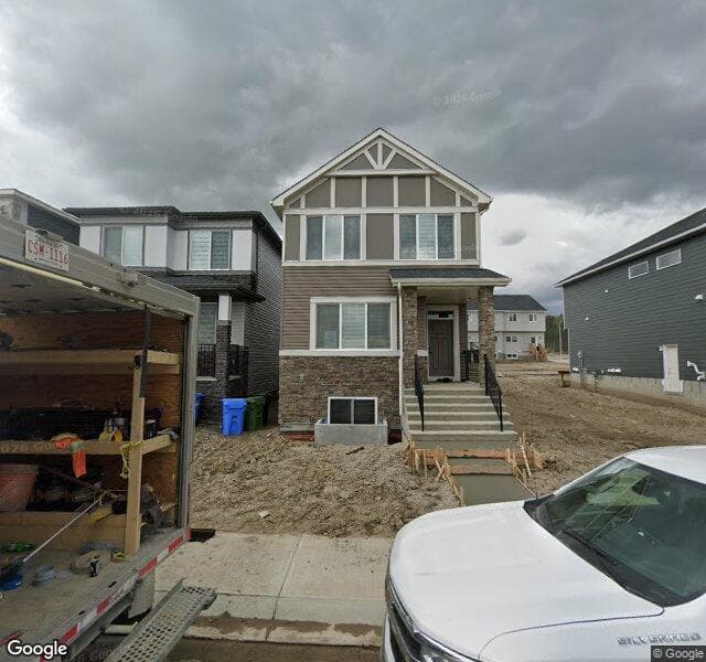 Street view of 74 Creekview Gardens SW, Calgary