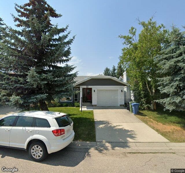 Street view of 23 Cedargrove Place SW, Calgary