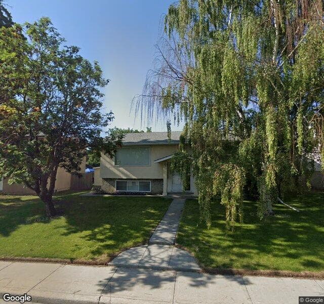 Street view of 4651 Marbank Drive NE, Calgary
