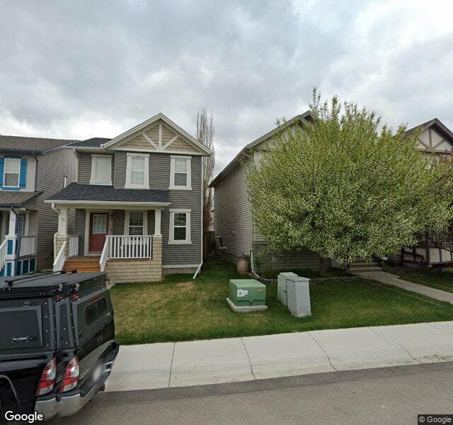 Street view of 49 Silverado Range View SW, Calgary