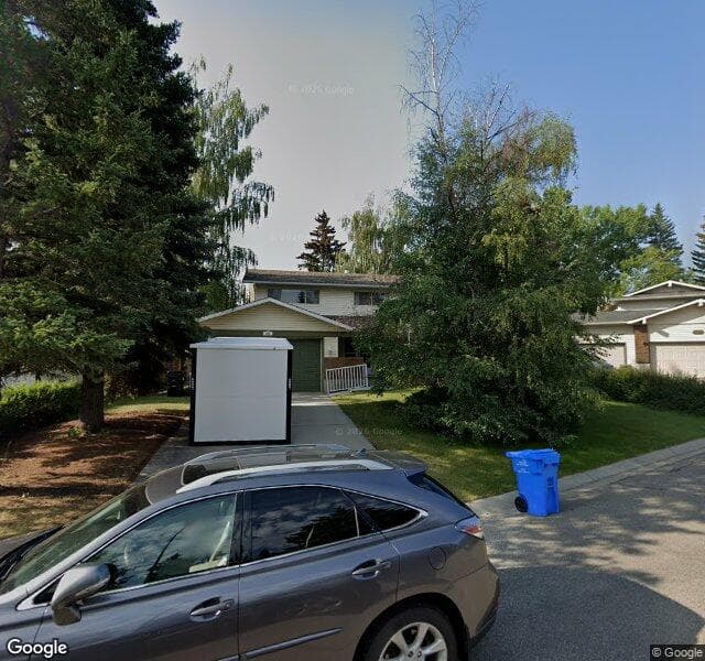Street view of 415 Canterbury Place SW, Calgary