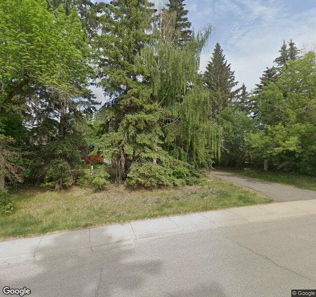 Street view of 242 Wildwood Drive SW, Calgary