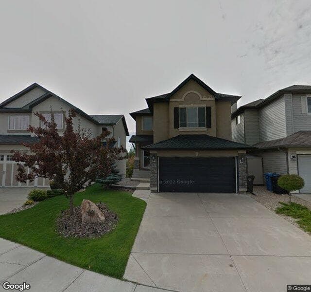 Street view of 49 Tuscany Meadows Place NW, Calgary