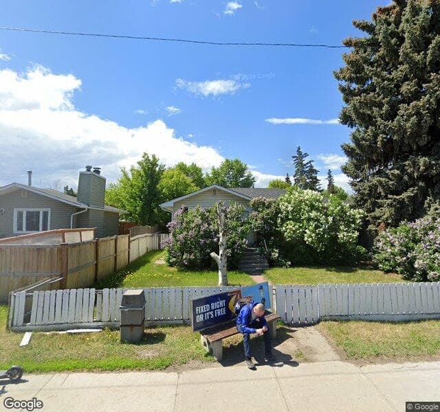 Street view of 8347 Bowness Road NW, Calgary