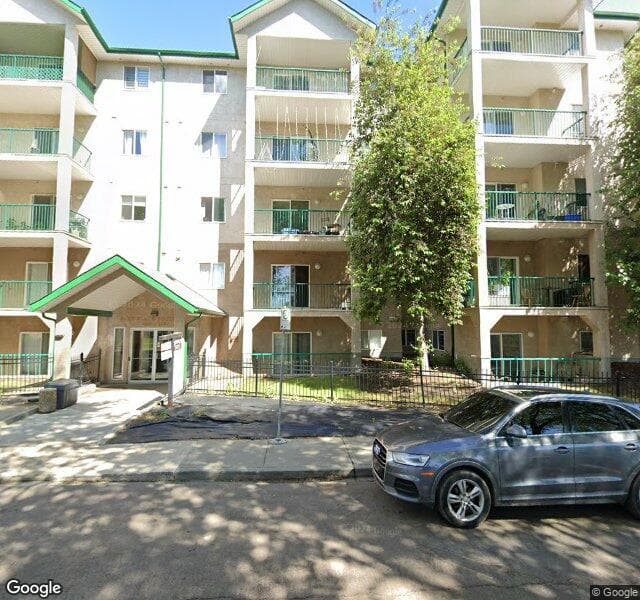 Street view of 326-11325 83 Street NW, Edmonton