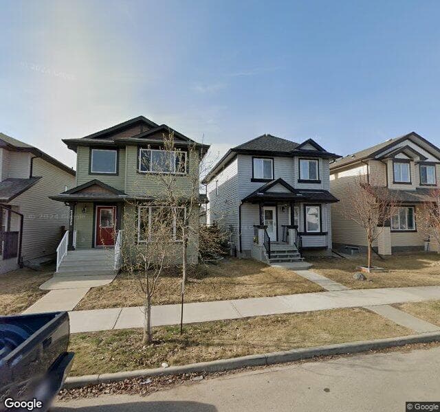 Street view of 21403 95 Avenue NW, Edmonton