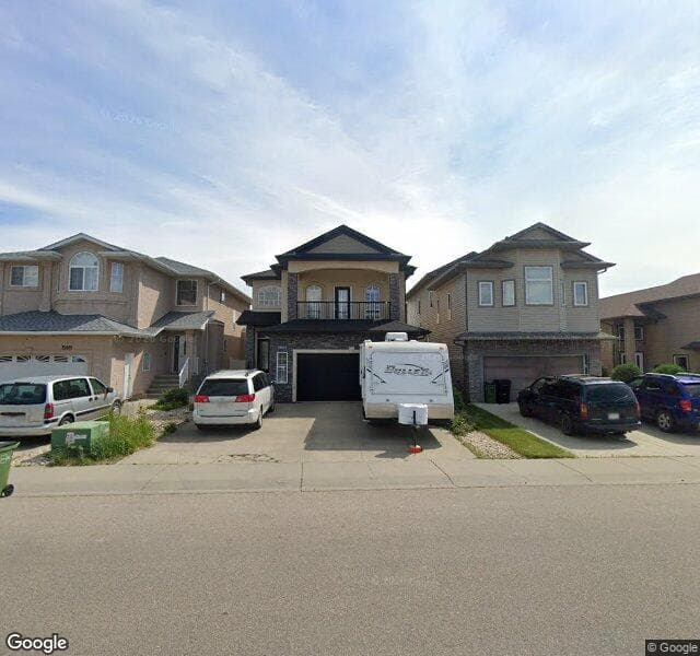 Street view of 15815 95 Street NW, Edmonton