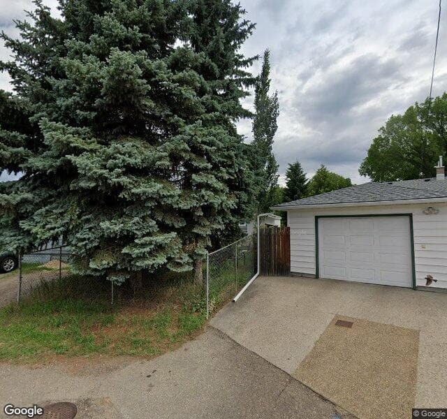 Street view of 6424 86 Street NW, Edmonton