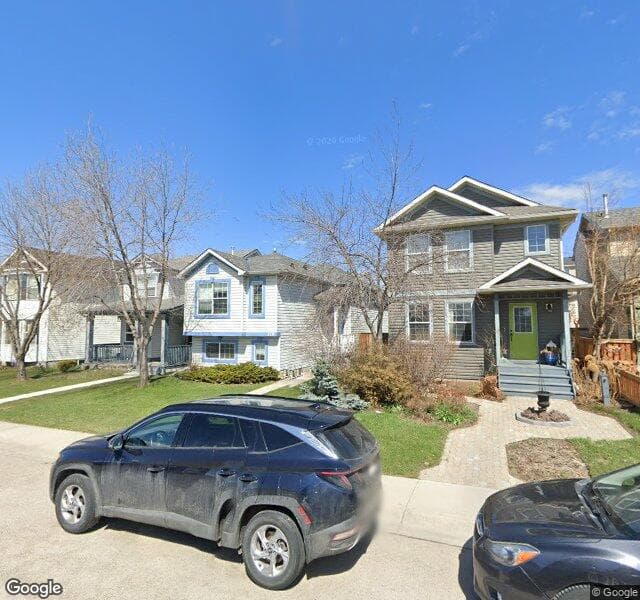 Street view of 419 Coventry Road NE, Calgary
