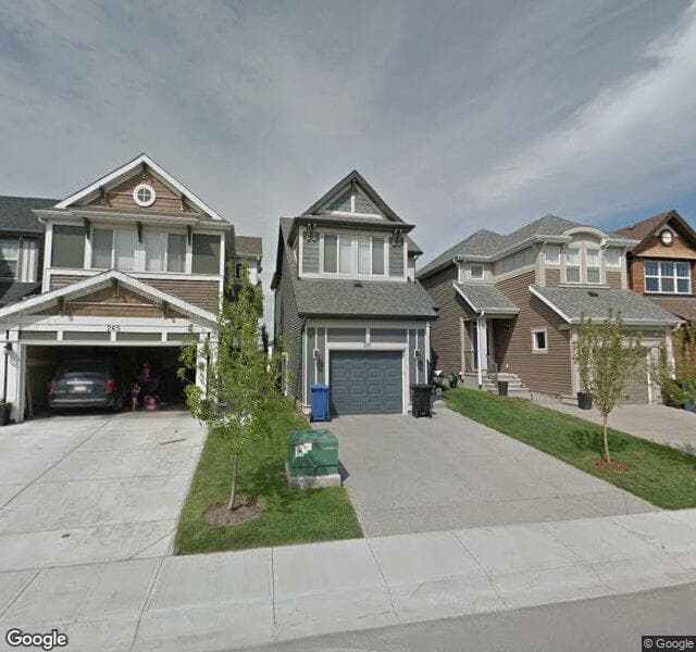 Street view of 261 Auburn Crest Way SE, Calgary