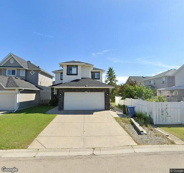 Street view of 42 Coral Springs Close NE, Calgary