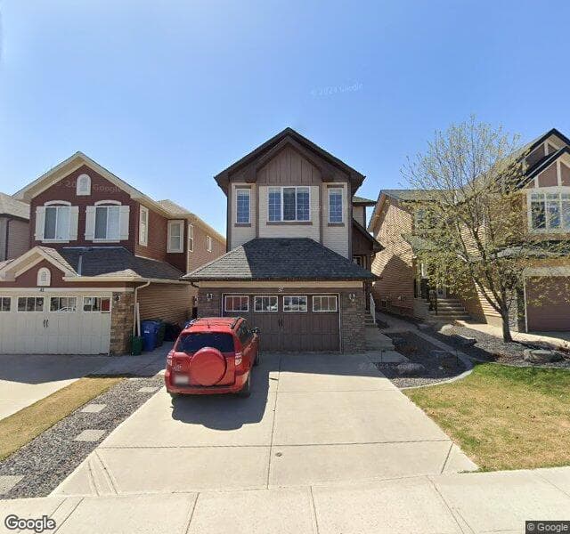 Street view of 37 Sage Valley Park NW, Calgary