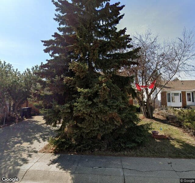 Street view of 9912 181 Street NW, Edmonton