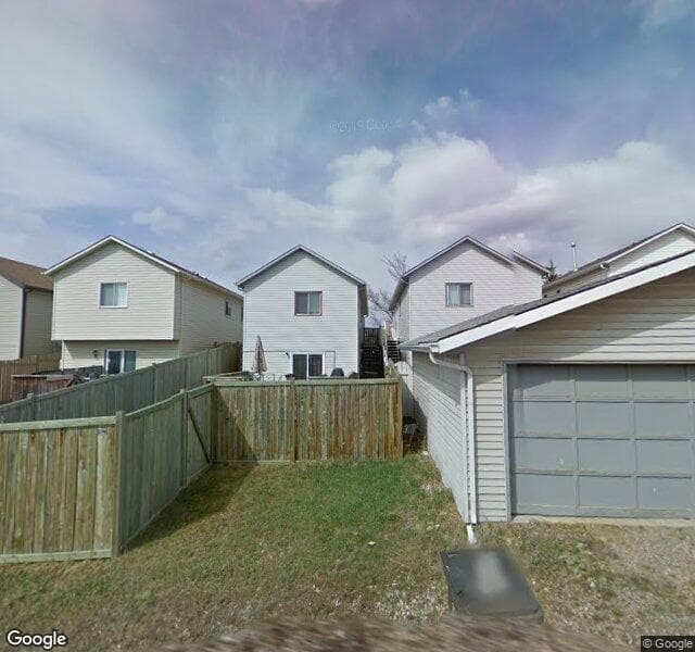 Street view of 184 Hunterhorn Drive NE, Calgary