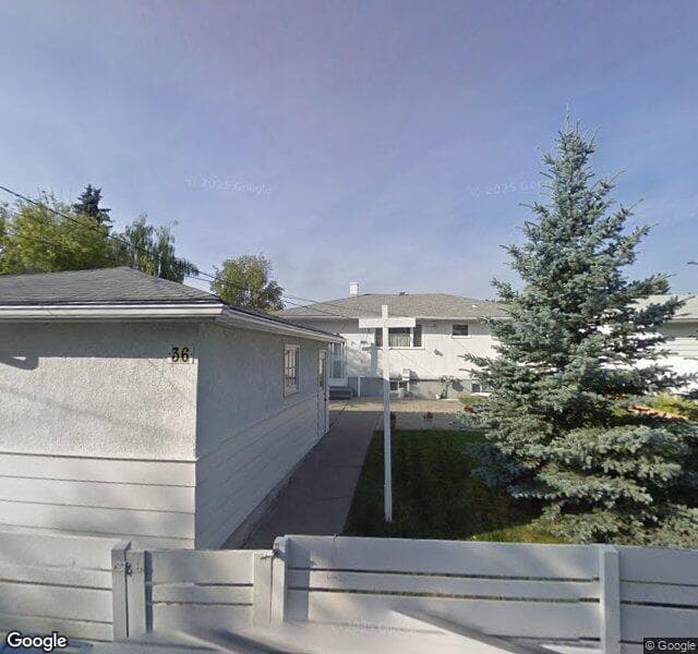 Street view of 36 Malibou Road SW, Calgary