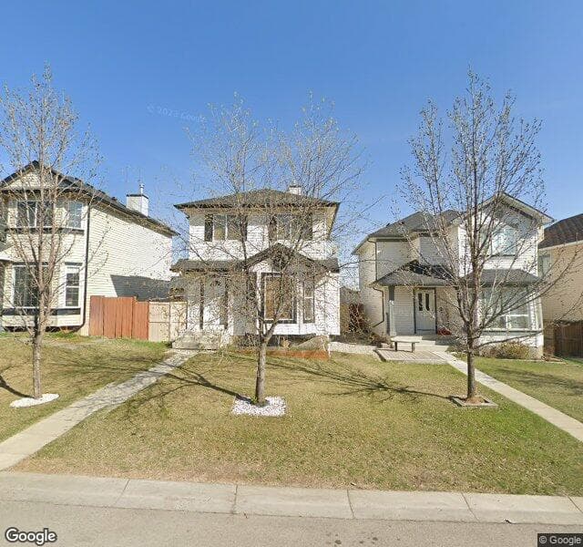 Street view of 68 Coville Close NE, Calgary