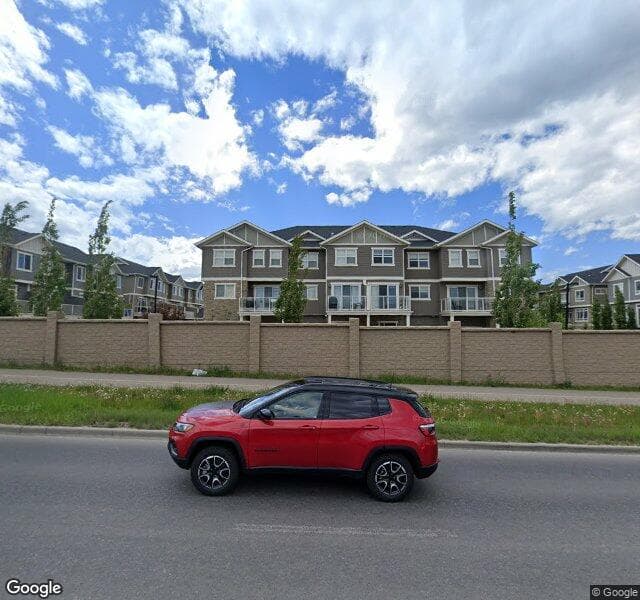 Street view of 405 Evanston Manor NW, Calgary