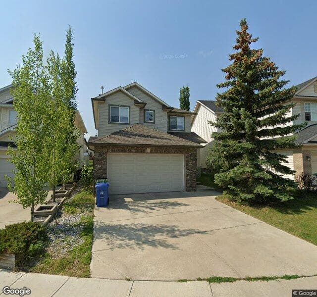Street view of 34 Cougar Ridge Crescent SW, Calgary
