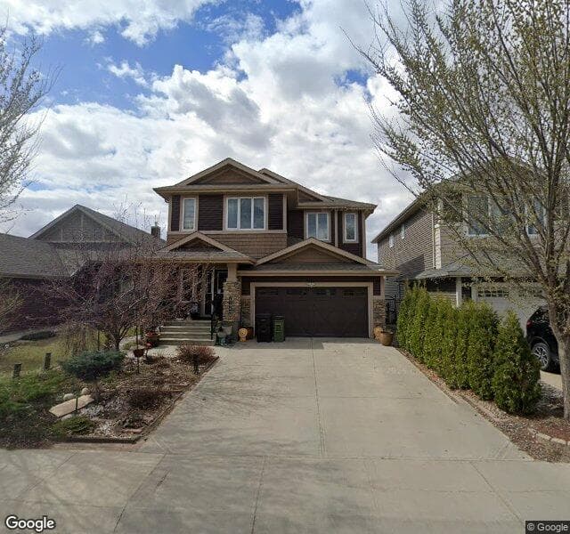 Street view of 8704 218 Street NW, Edmonton