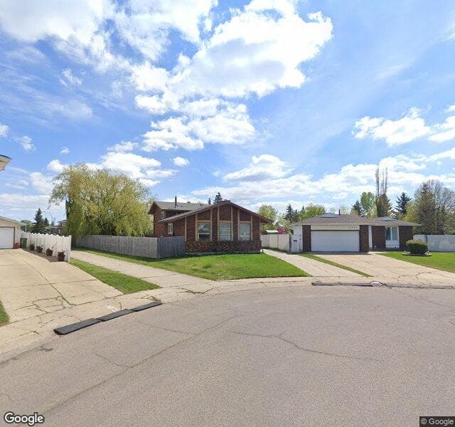 Street view of 12403 156 Avenue NW, Edmonton