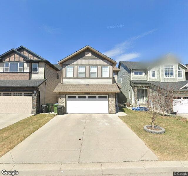 Street view of 21 Skyview Shores Crescent NE, Calgary