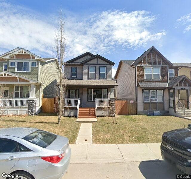 Street view of 199 Skyview Point Road NE, Calgary