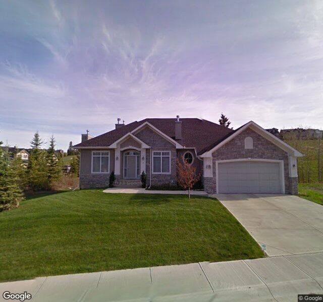 Street view of 8 Discovery Valley Cove SW, Calgary