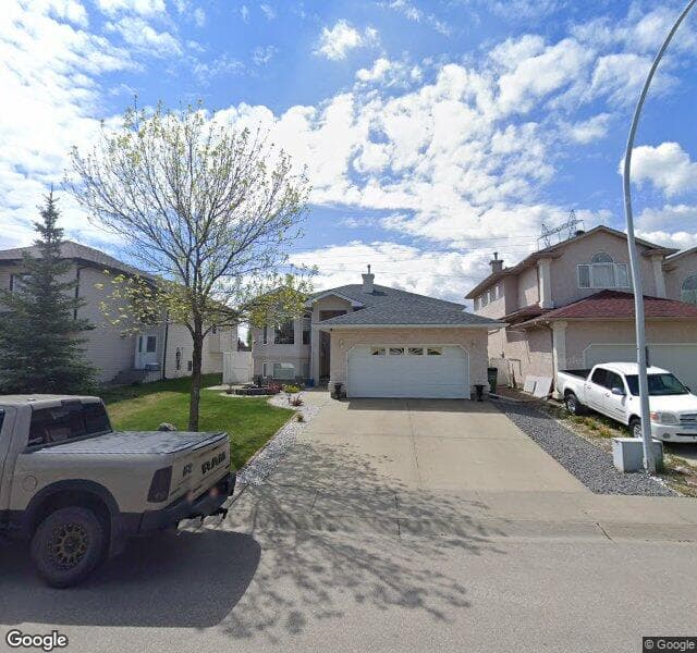 Street view of 7803 164 Avenue NW, Edmonton