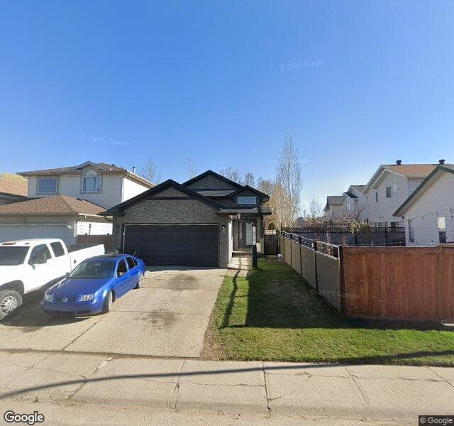 Street view of 18408 75 Avenue NW, Edmonton