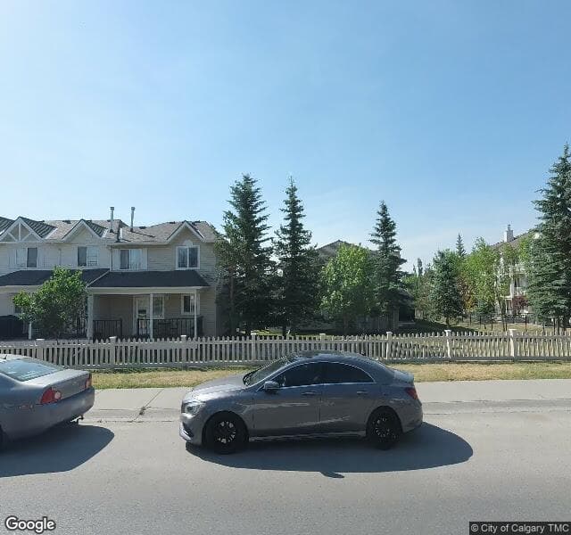 Street view of 112-950 Arbour Lake Road NW, Calgary