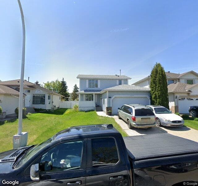 Street view of 6319 159 Avenue NW, Edmonton