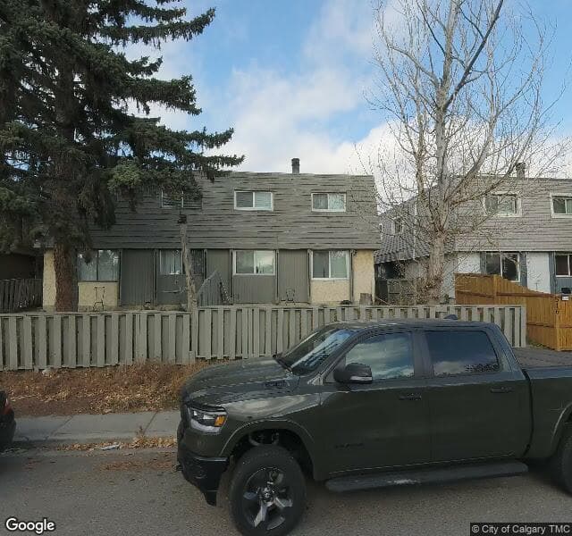 Street view of 102-512 Blackthorn Road NE, Calgary
