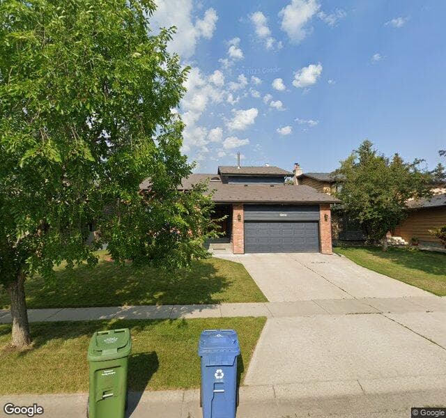 Street view of 12415 17 Street SW, Calgary
