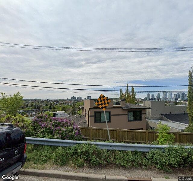 Street view of 860 Bridge Crescent NE, Calgary