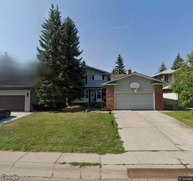 Street view of 327 Oakside Circle SW, Calgary