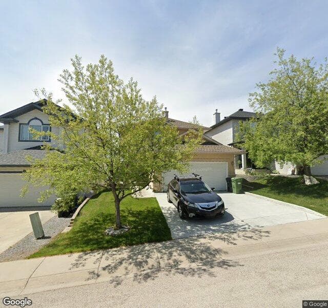 Street view of 236 Tuscany Ridge View NW, Calgary