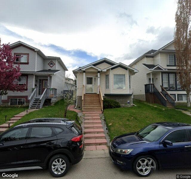 Street view of 25 Millrise Mews SW, Calgary