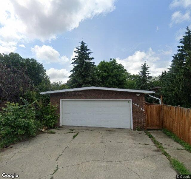 Street view of 9335 96 Street NW, Edmonton