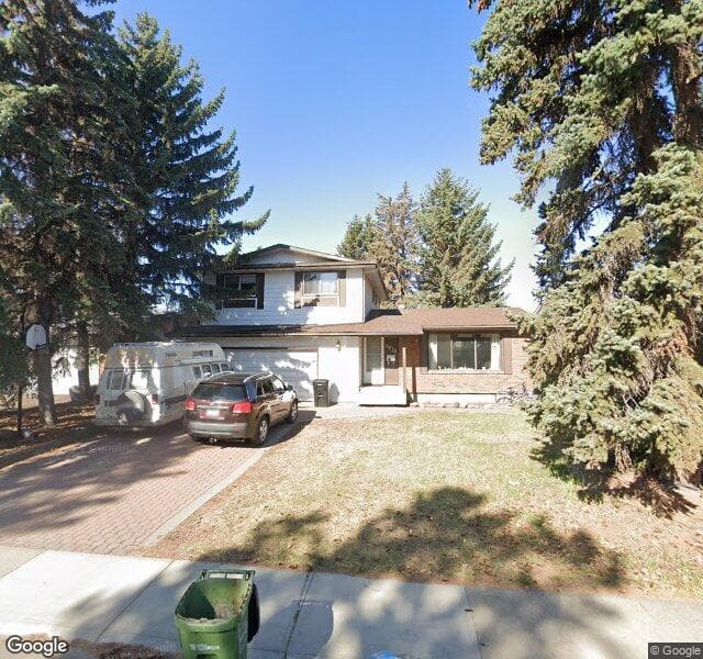 Street view of 8616 179 Street NW, Edmonton