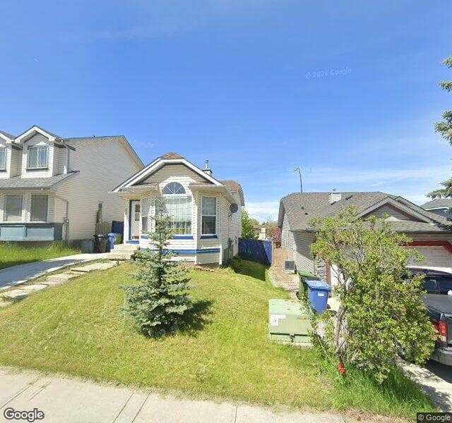 Street view of 68 Somervale Close SW, Calgary