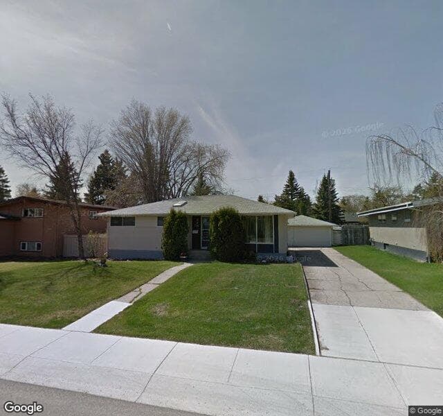 Street view of 7314 155 Street NW, Edmonton