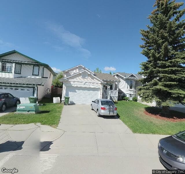 Street view of 10425 Hidden Valley Drive NW, Calgary