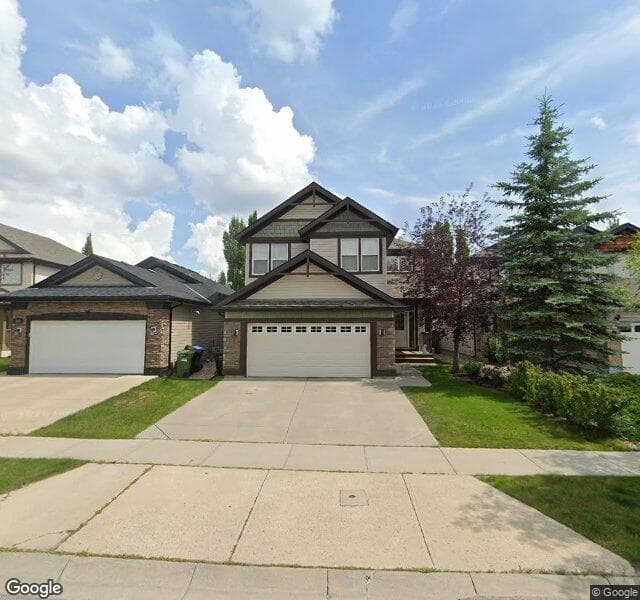 Street view of 356 Everstone Drive SW, Calgary