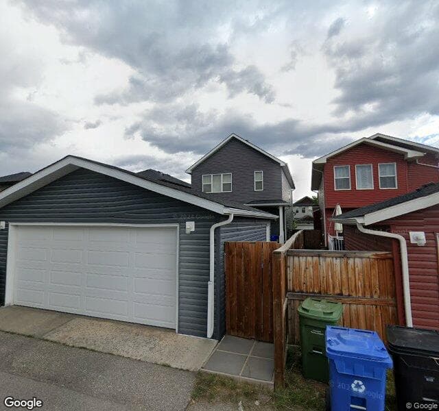Street view of 176 Evanspark Gardens NW, Calgary
