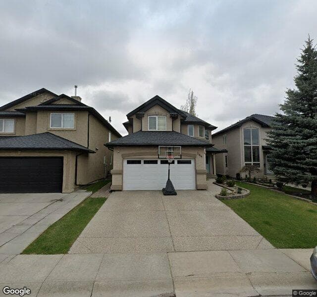 Street view of 264 Everglade Circle SW, Calgary